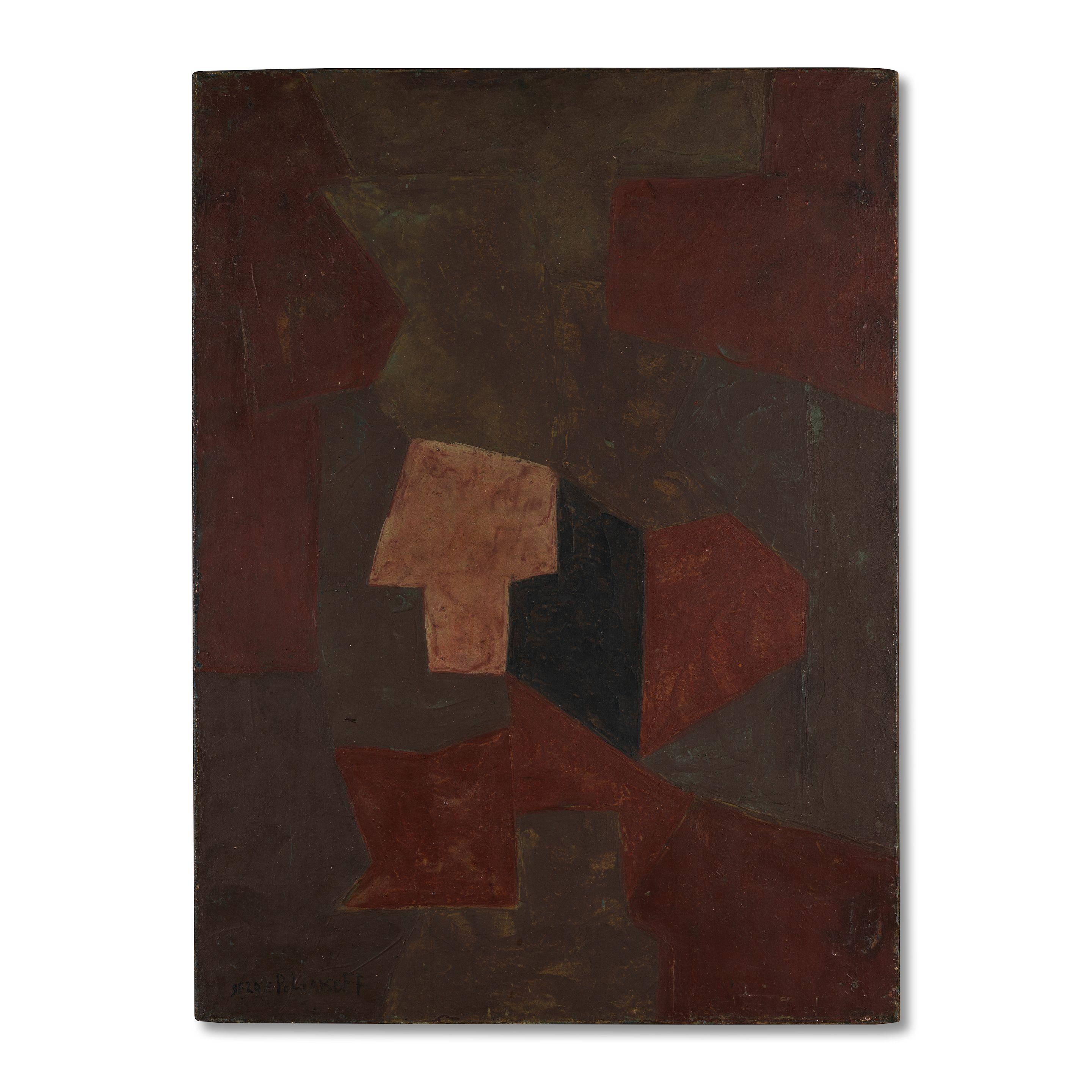 Serge Poliakoff - Composition brune