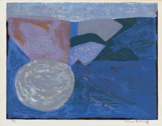 Serge Poliakoff - Composition in Blue (Poliakoff & Schneider 21)
