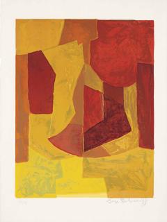Serge Poliakoff - Composition In Orange (Poliakoff/Schneider 51)