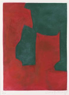 Serge Poliakoff - Composition In Red And Green