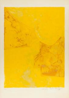 Serge Poliakoff - Composition jaune.