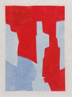 Serge Poliakoff - Folge von 8 Bll.: Parménide.