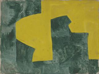 Serge Poliakoff - Jaune et vert