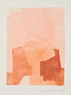 Serge Poliakoff - Komposition in Rosa (Aus: Parmenides).