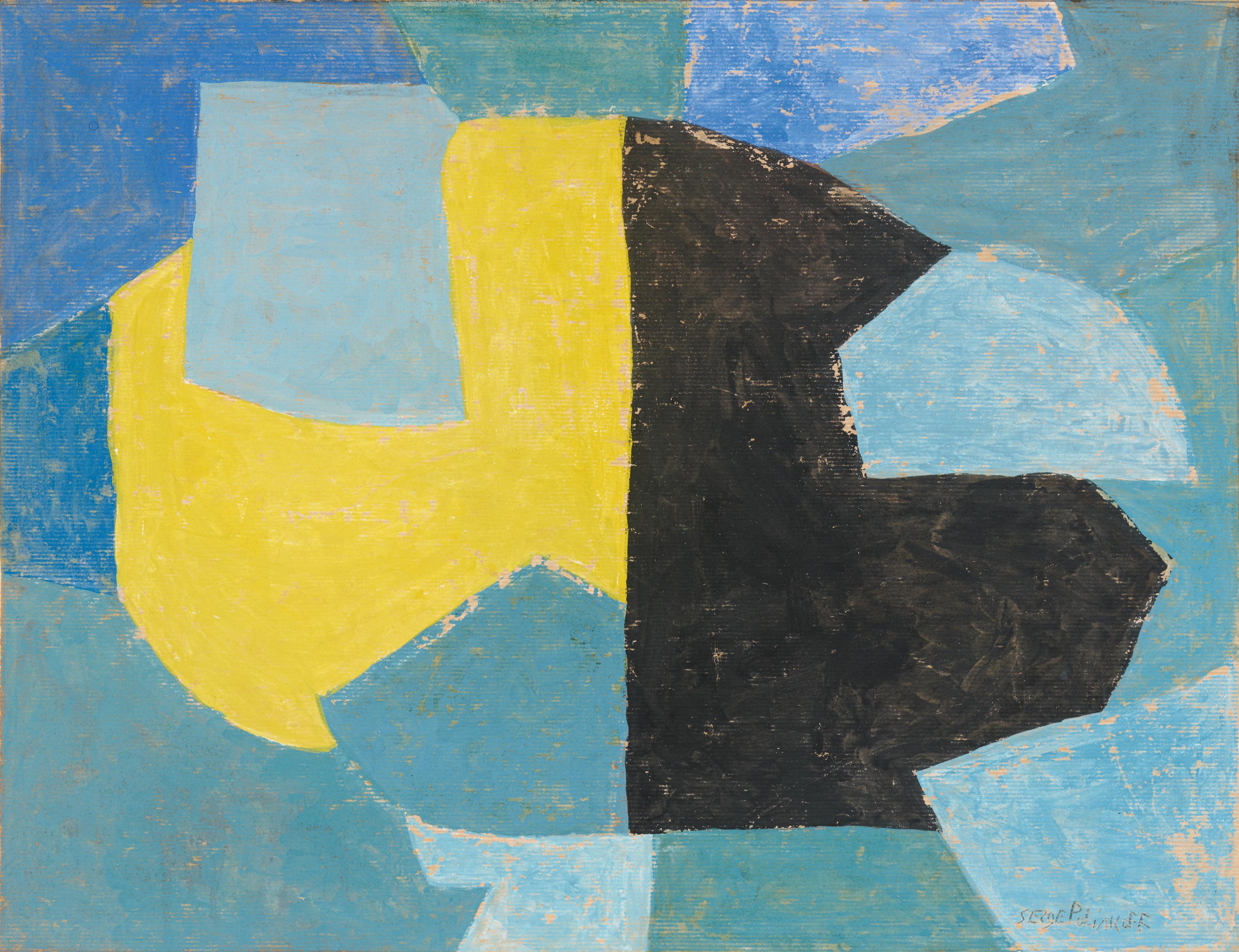 Serge Poliakoff - Ohne Titel (Composition abstraite).