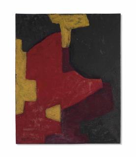 Serge Poliakoff - Orange Jaune Et Vert
