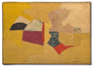 Serge Poliakoff - Toile jaune majeure
