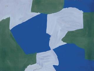 Serge Poliakoff - Vert et bleu
