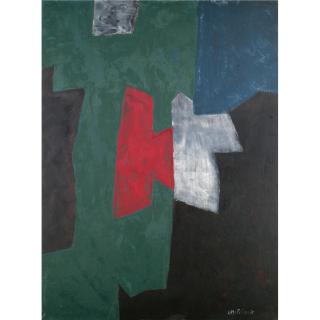 Serge Poliakoff - Vert Rouge Gris