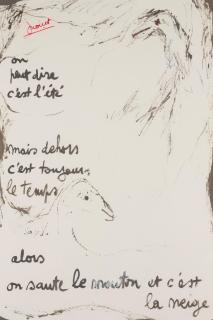 Serge Vandercam - On peut dire c\'est l\'été dehors mais dehors c\'est toujours le temps alors on saute le mouton et c\'est la neige