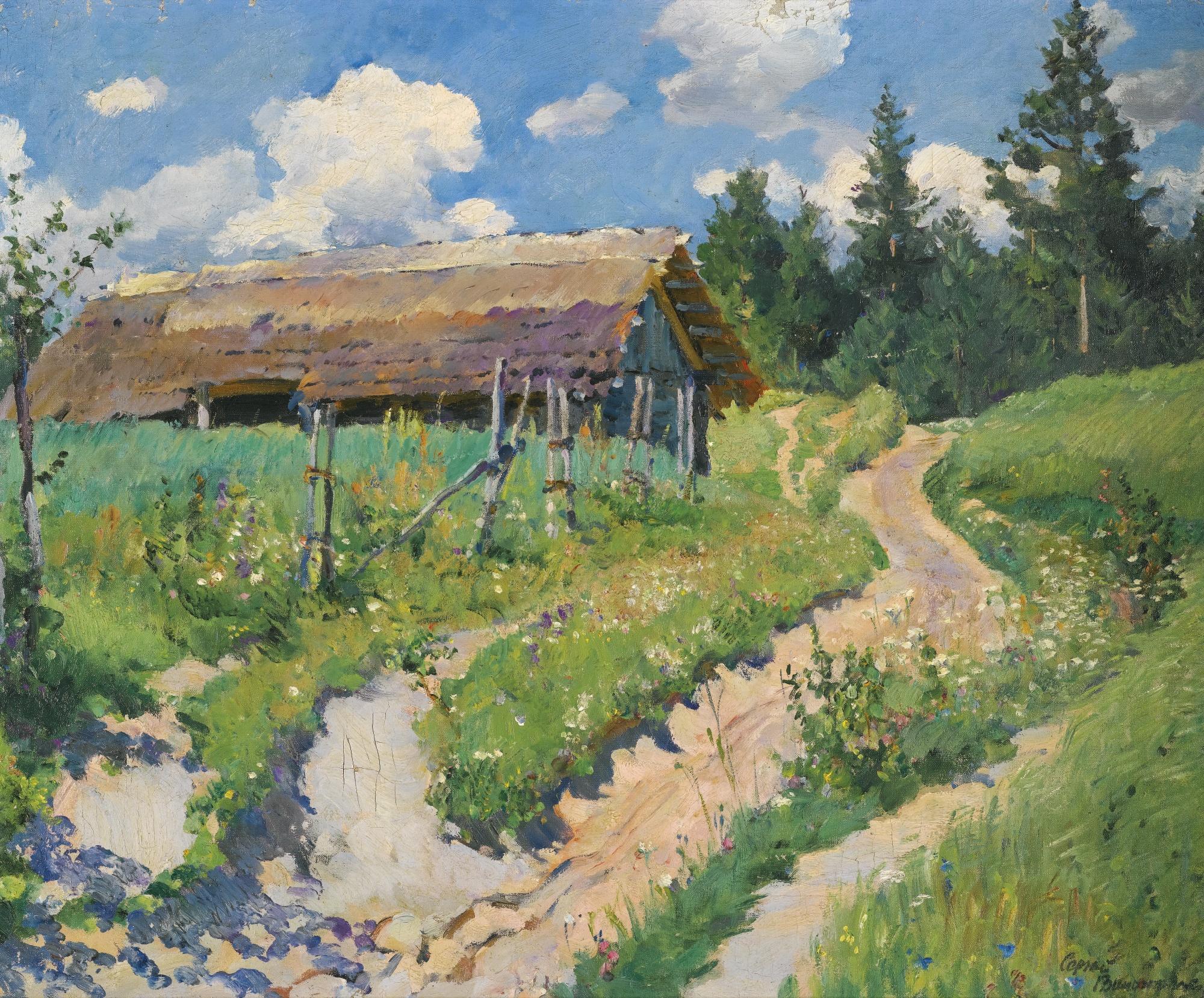 Sergei Arsenevich Vinogradov - Country Road