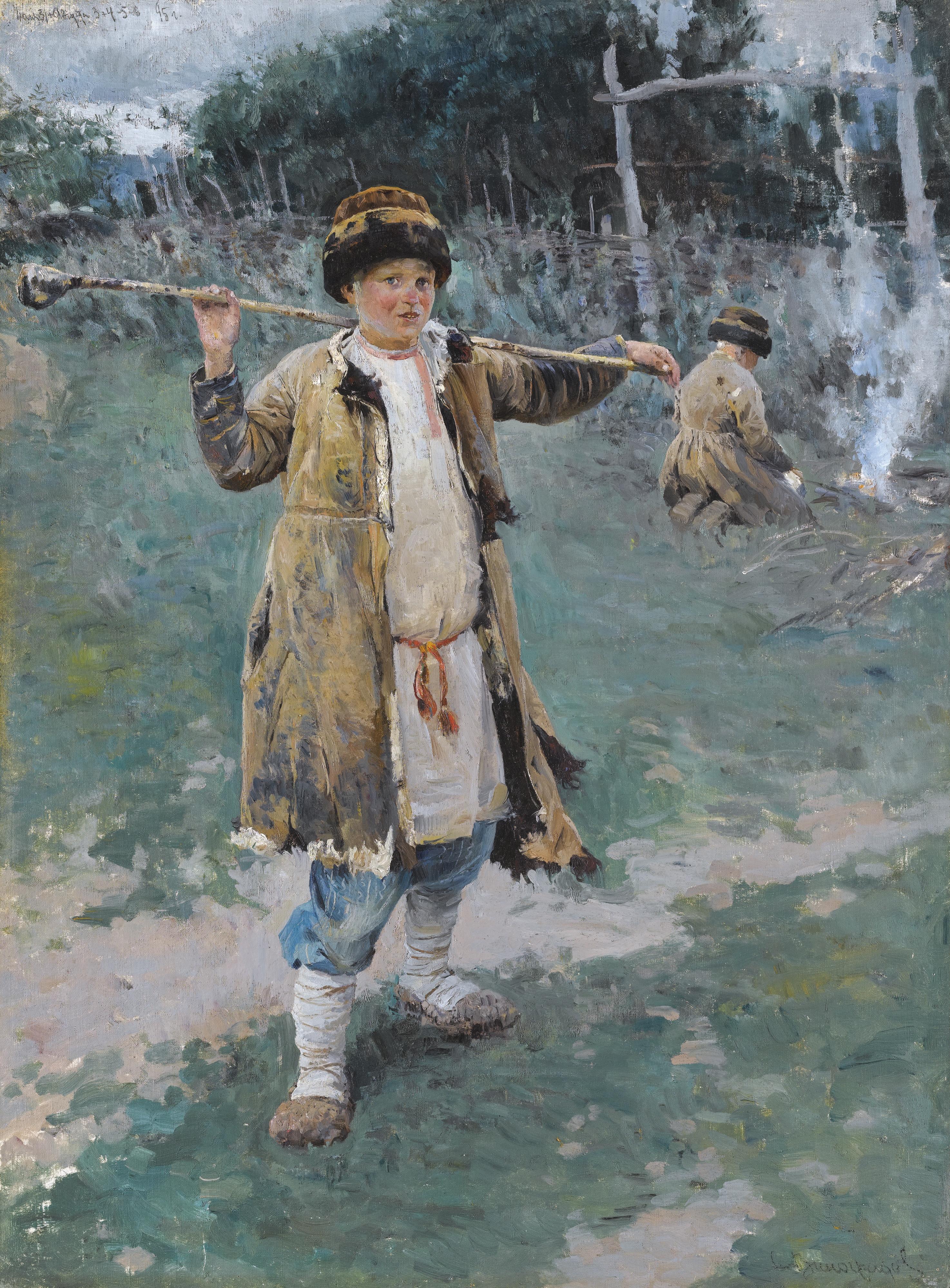 Sergei Arsenevich Vinogradov - Village Boys