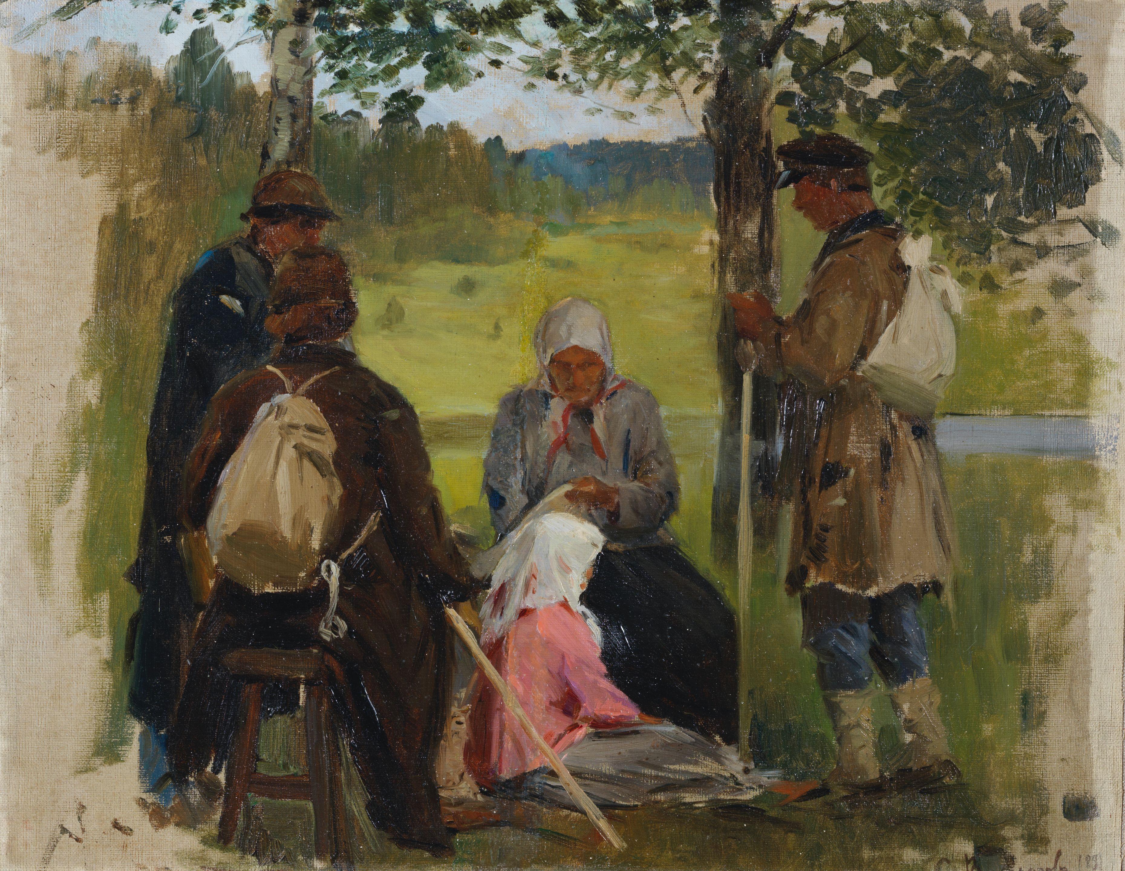 Sergei Arsenievich Vinogradov - Rest stop