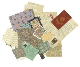 Sergei Chekhonin - A collection of eighty-seven textile designs, some by the artist\'s stepson Pierre Ino