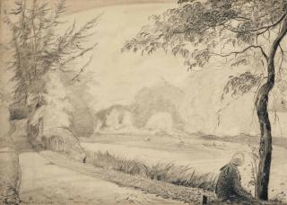 Sergei Chekhonin - Bois de Boulogne, Lac Inférieur