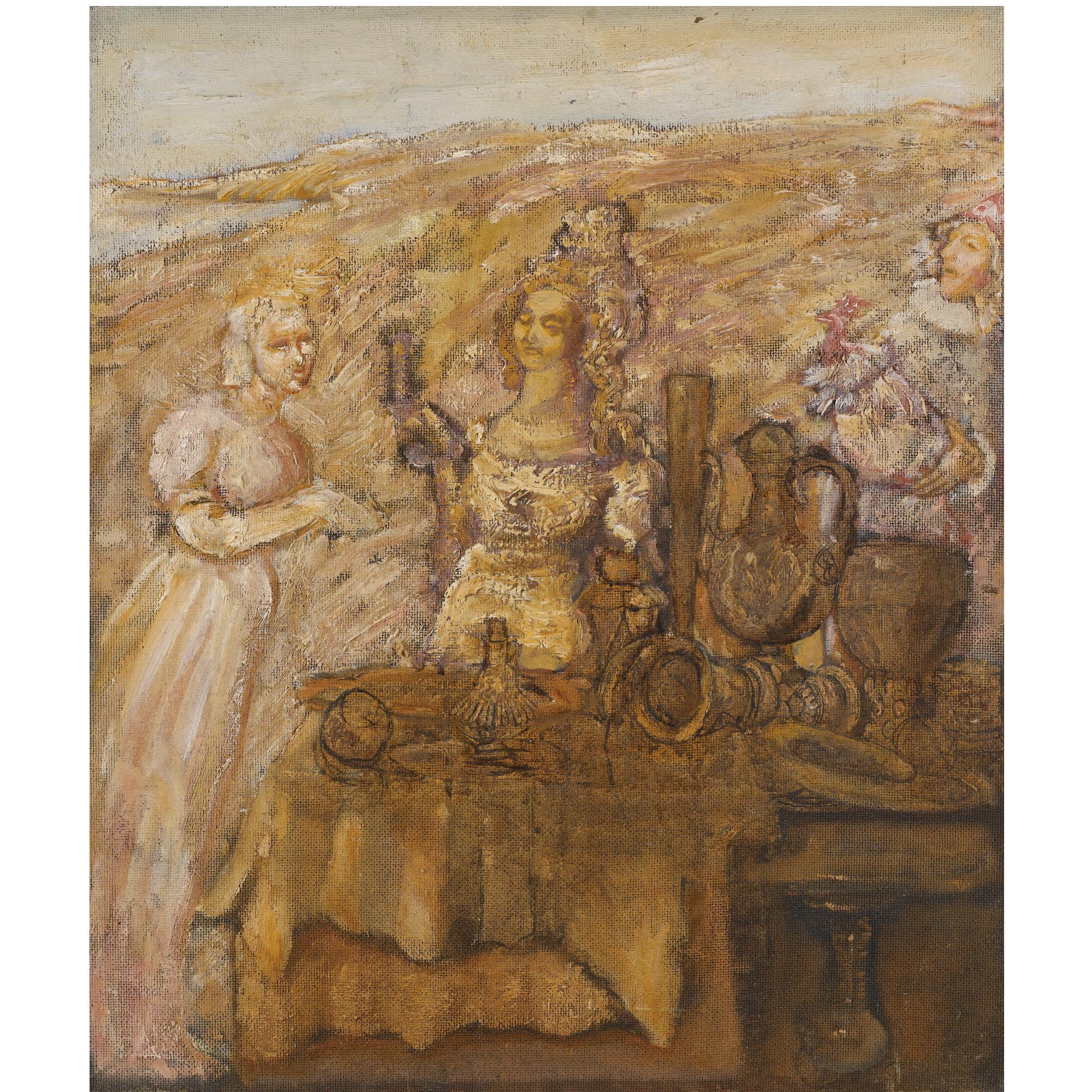 Sergei Essaian - Portrait Of The Wife Of Willem Heda