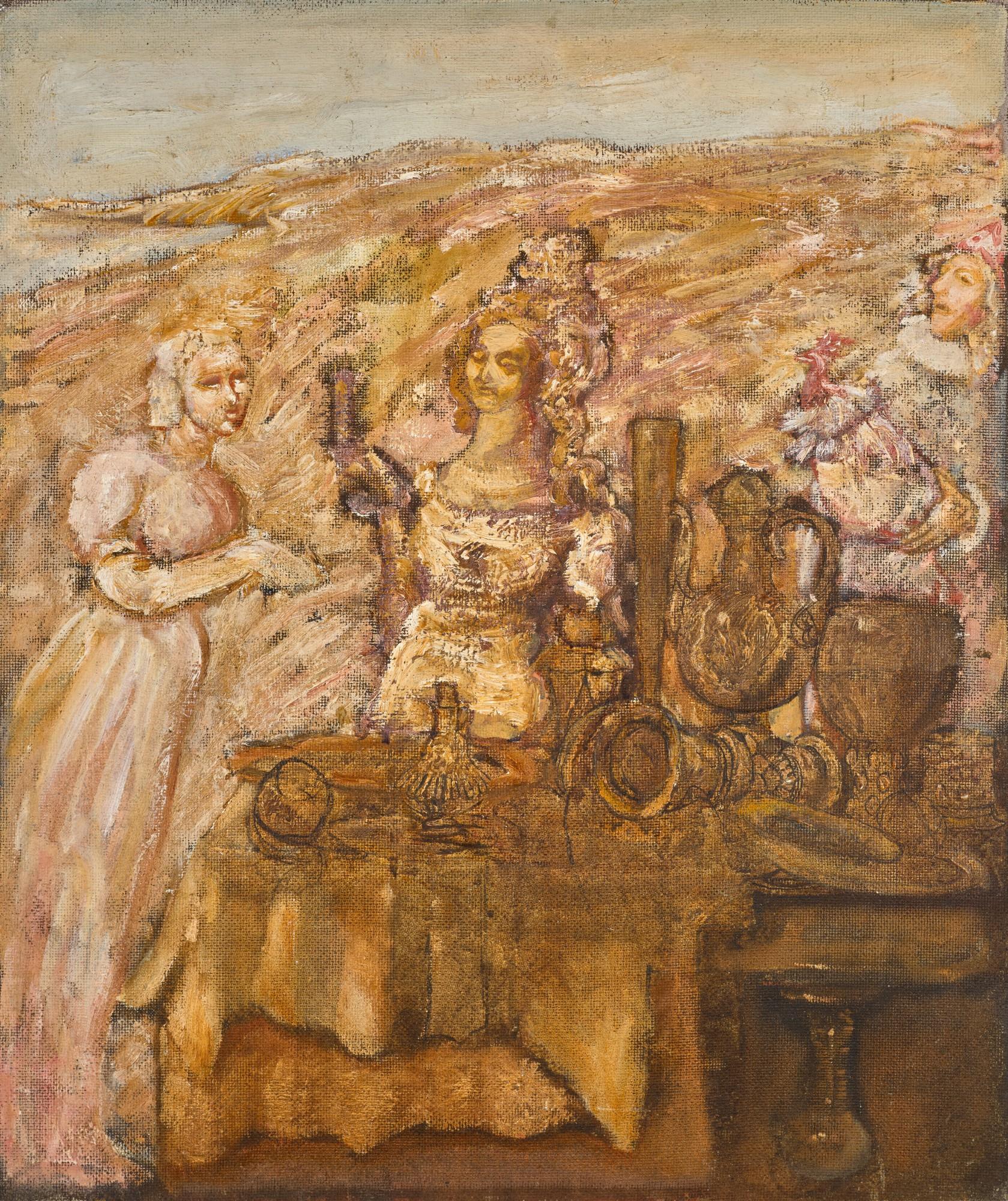 Sergei Essaian - Portrait of Willem Claesz. Heda\'s Wife