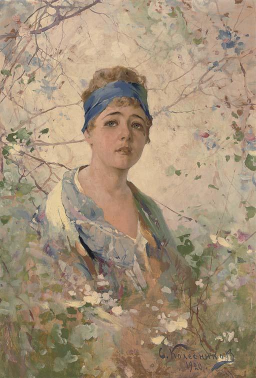 Sergei Mikhailovich Kolesnikov - The maiden of Spring
