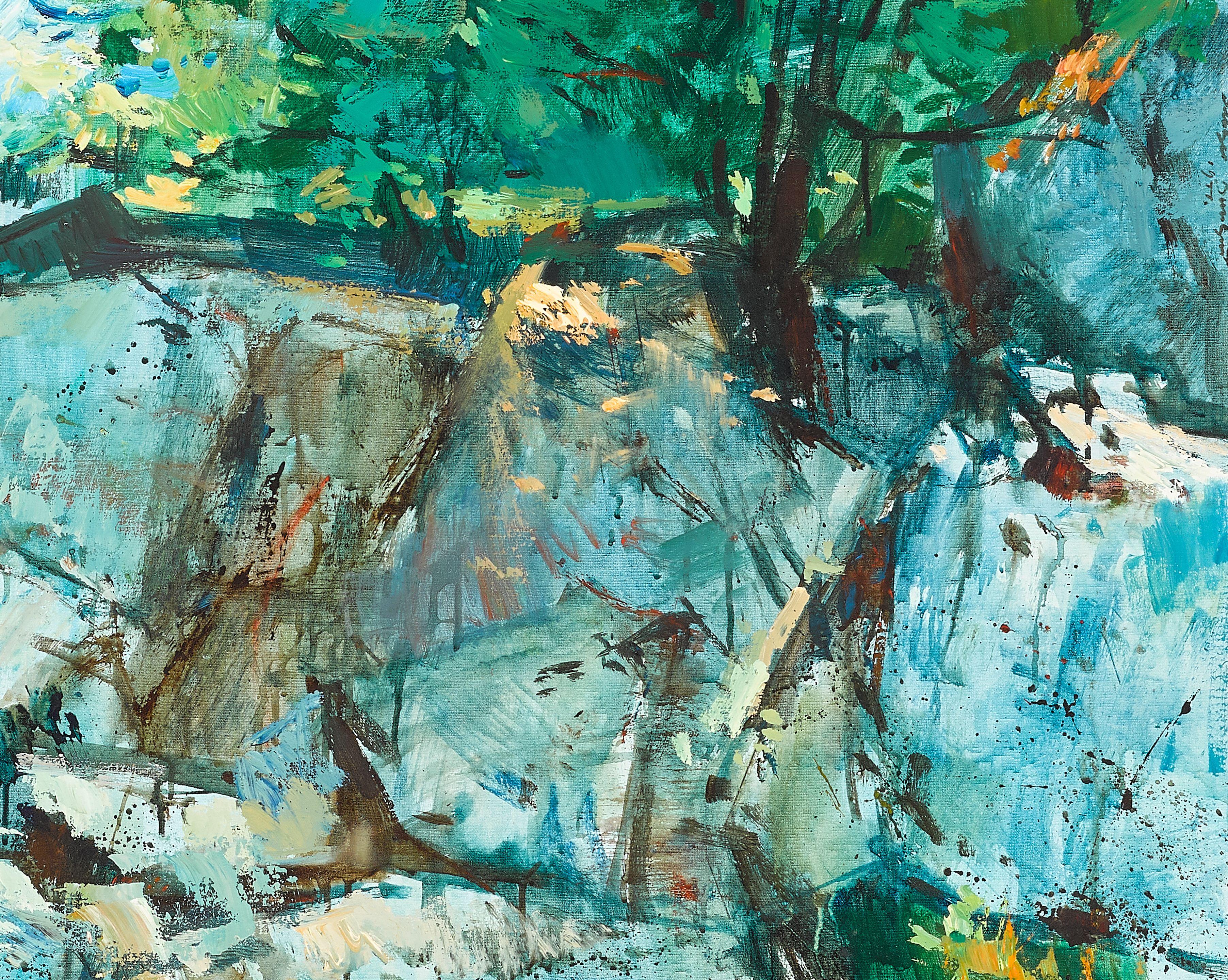 Sergei R. Bongart - Sunshine and Rocks; House (a group of two)