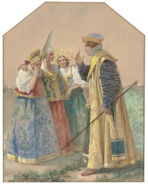 Sergei Sergeevich Solomko - A flirtatious boyar