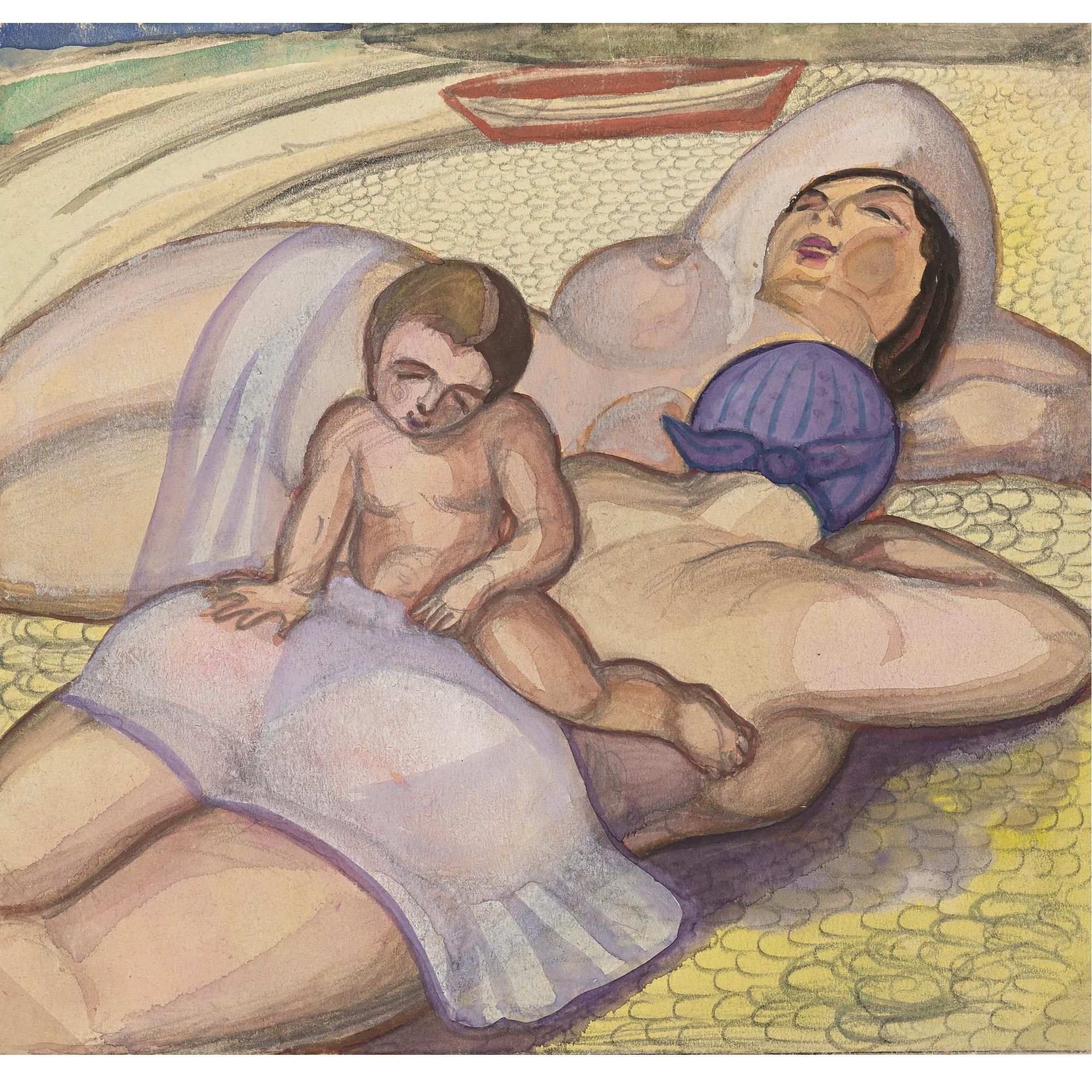 Sergei Soudeikine - Russian On The Beach