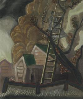 Sergei Sudeikin - Apple Picking