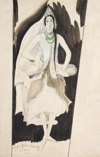 Sergei Vasil\'evich Chekhonin - Costume Design for Snegurochka - Act 1
