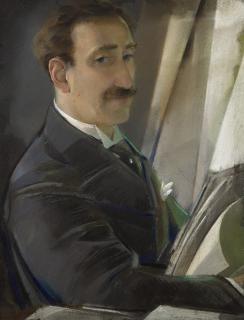 Sergei Vasilievich Chekhonin - Portrait of a Gentleman
