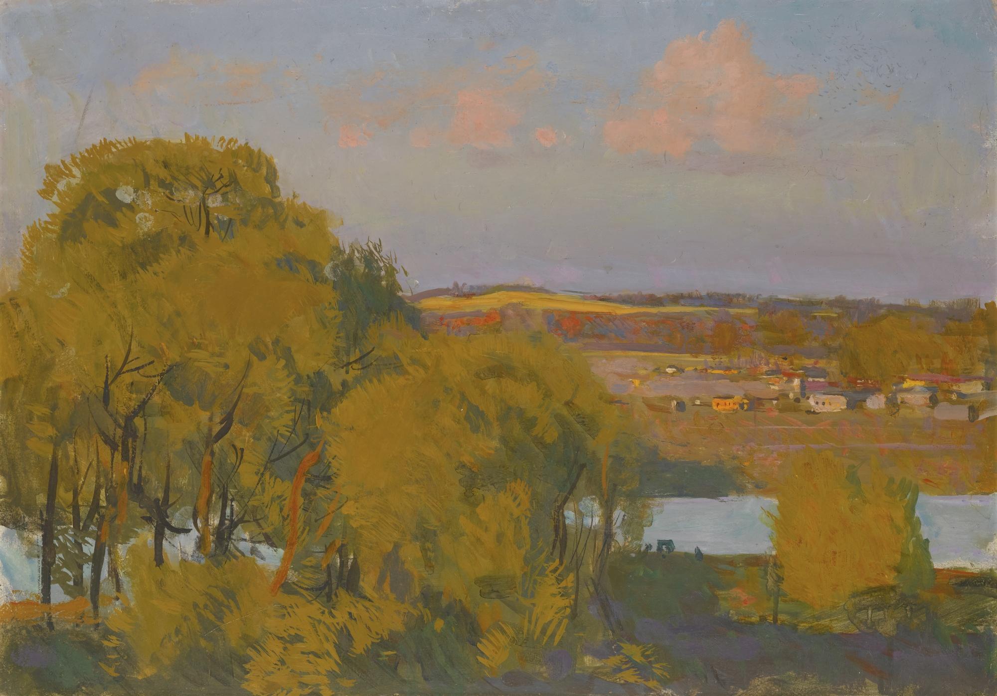 Sergei Vasilievich Gerasimov - Evening In Mozhaisk