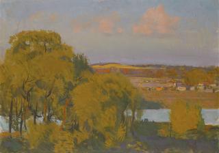 Sergei Vasilievich Gerasimov - Evening In Mozhaisk