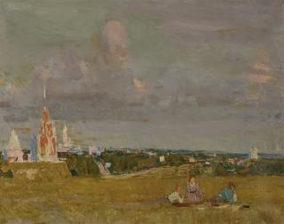 Sergei Vasilievich Gerasimov - Picnic At Mozhaisk