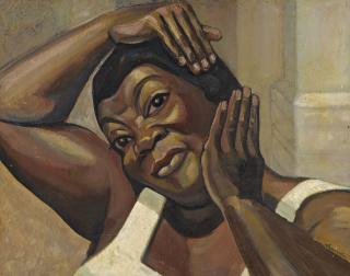 Sergei Yurievich Sudeikin - Fixing Her Hair