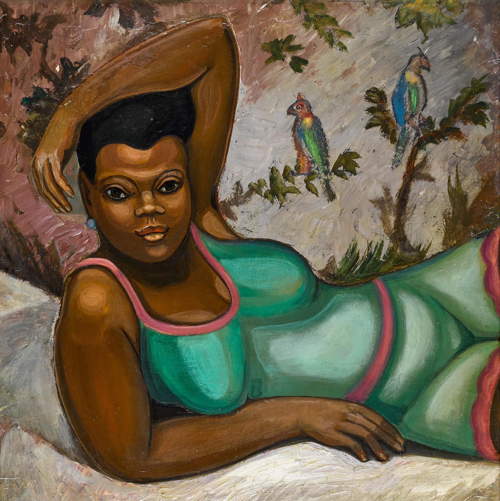 Sergei Yurievich Sudeikin - Reclining Beauty