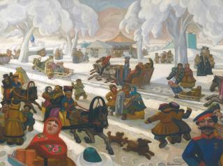 Sergei Yurievich Sudeikin - Russian Winter Carnival