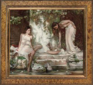 Sergey Marshennikov - Nymphs by the pool