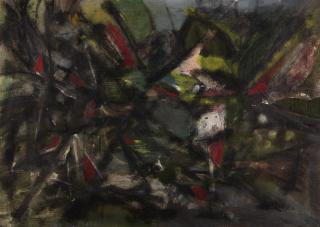 Sergio Dangelo - Automne le mistral