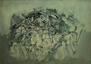 Sergio Dangelo - Detriti sulla spiaggia