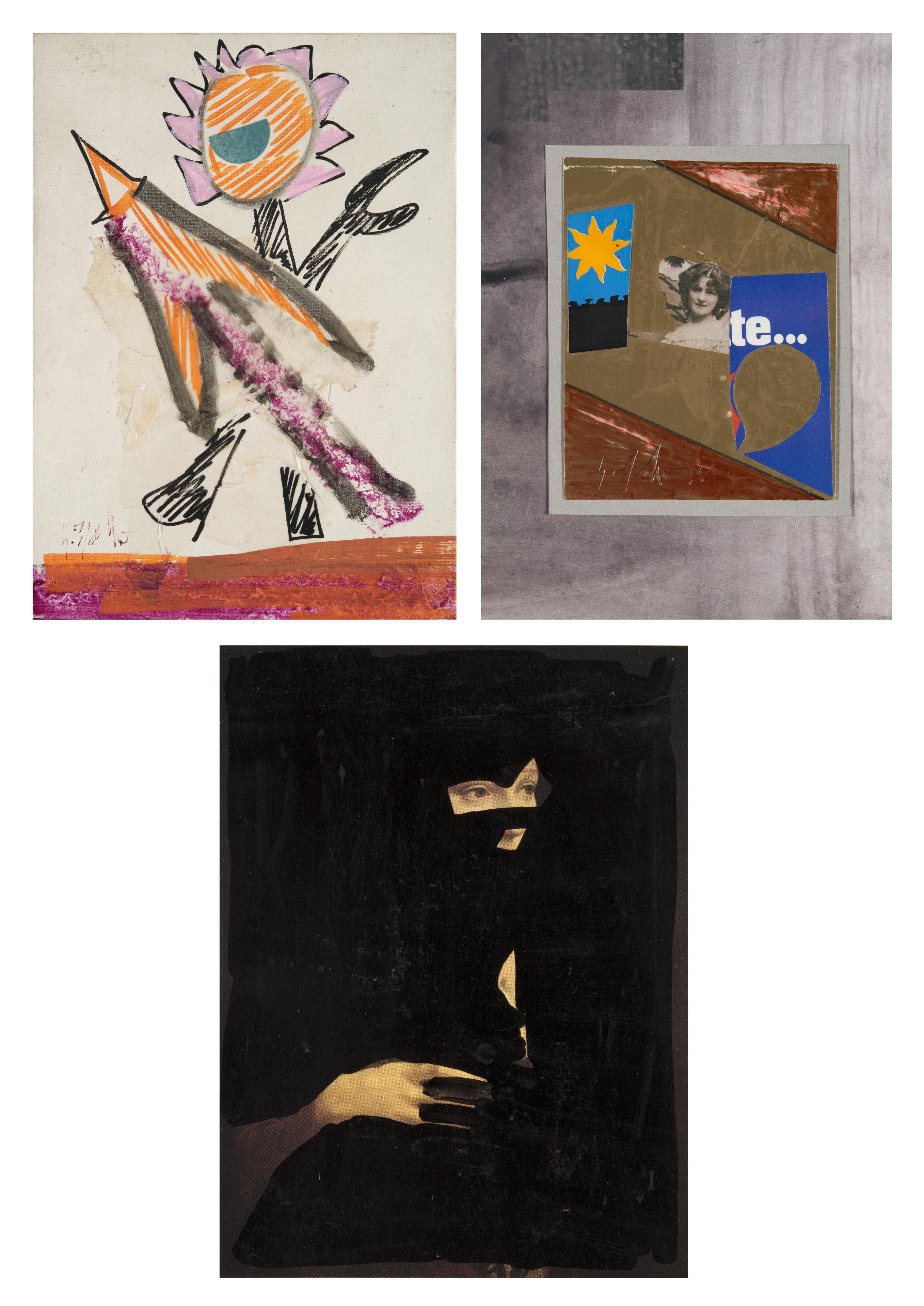 Sergio Dangelo - Fiori di carta