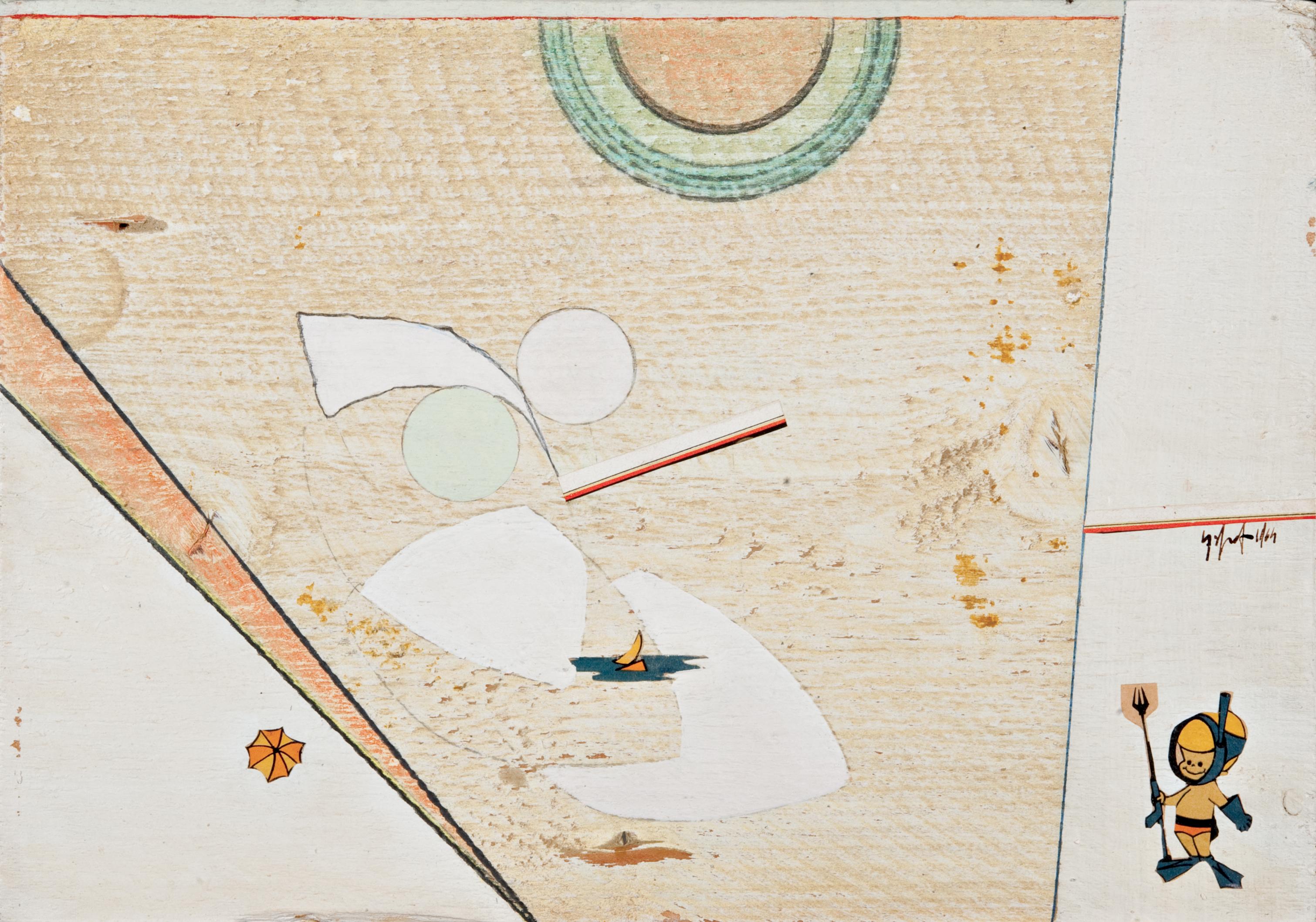 Sergio Dangelo - Senza titolo