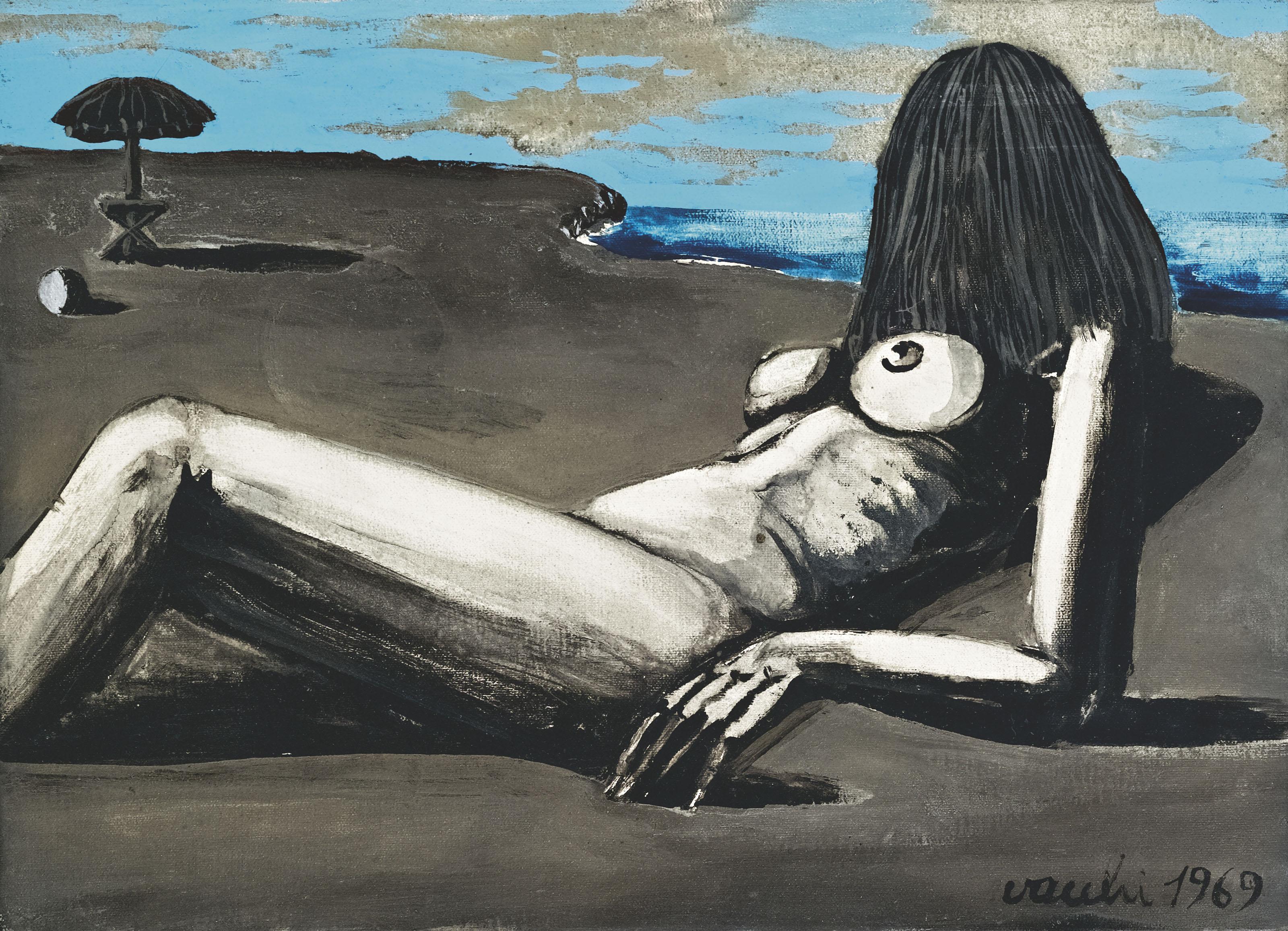 Sergio Vacchi - Figura mediterranea