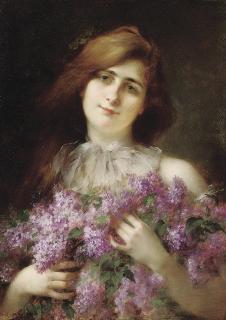 Serkis Diranian - The lilac bouquet