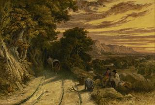 Seth Eastman - Road-Side View (View in Wisconsin)