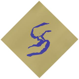 Seth Price - Gold Key (Blue 1)