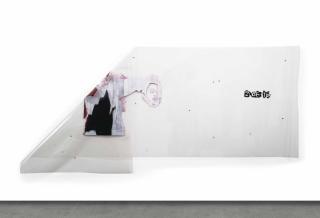 Seth Price - Hostage Video Still With Date Stamp