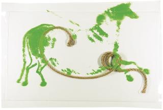 Seth Price - Nailed To The Wall (Lascaux Horse)