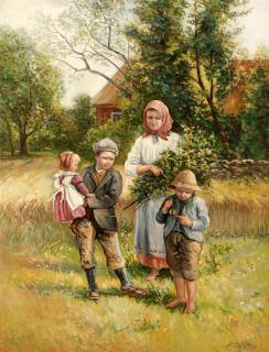 Severin Nilson - SEVERIN NILSON, canvas, signed Severin Nilsson.