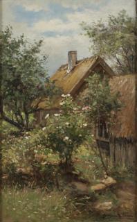 Severin Nilson - Trädgårdsmotiv