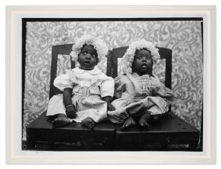 Seydou Keïta - Untitled (Twins in European Dress)