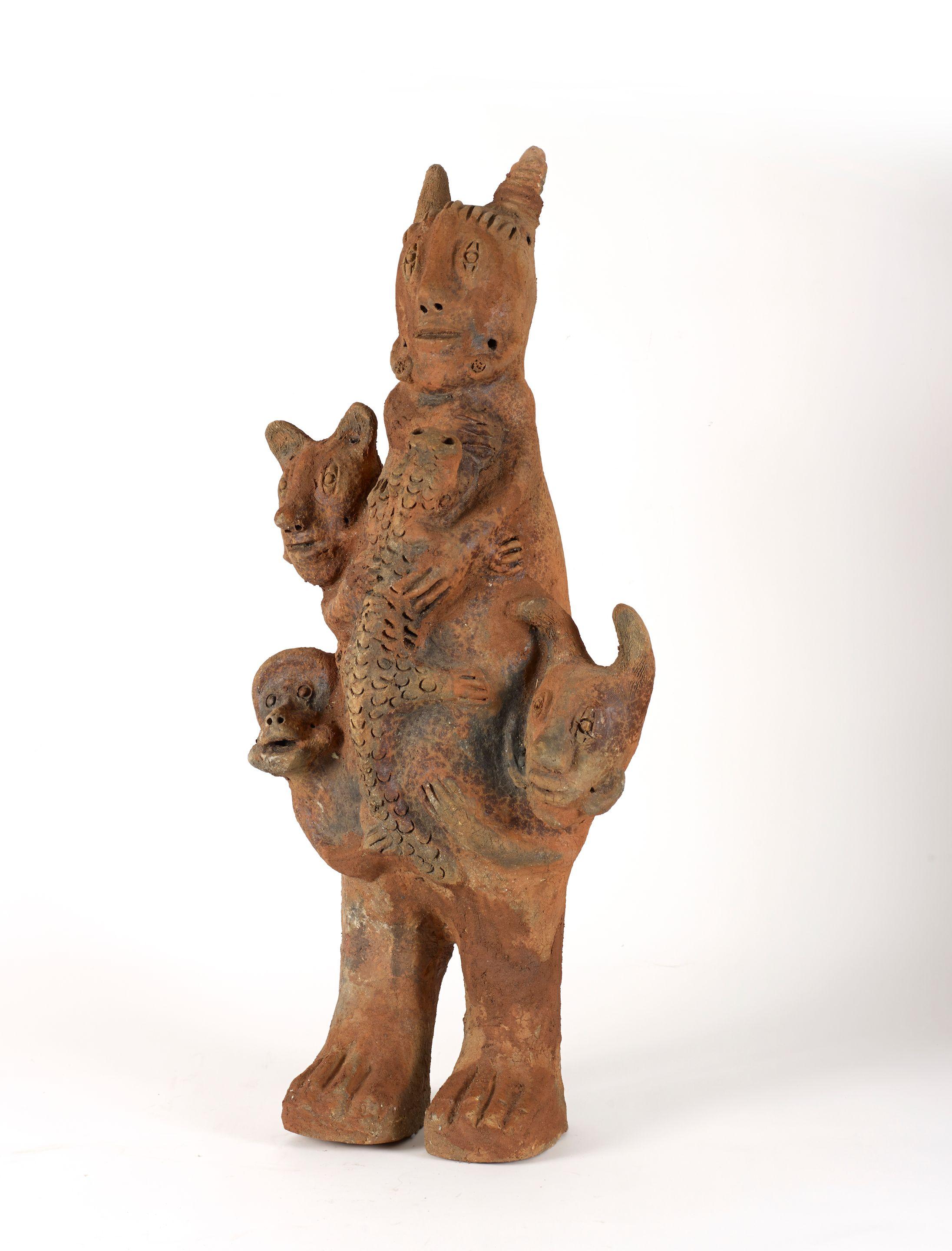 Seyni Awa Camara - Totem cornu lézard