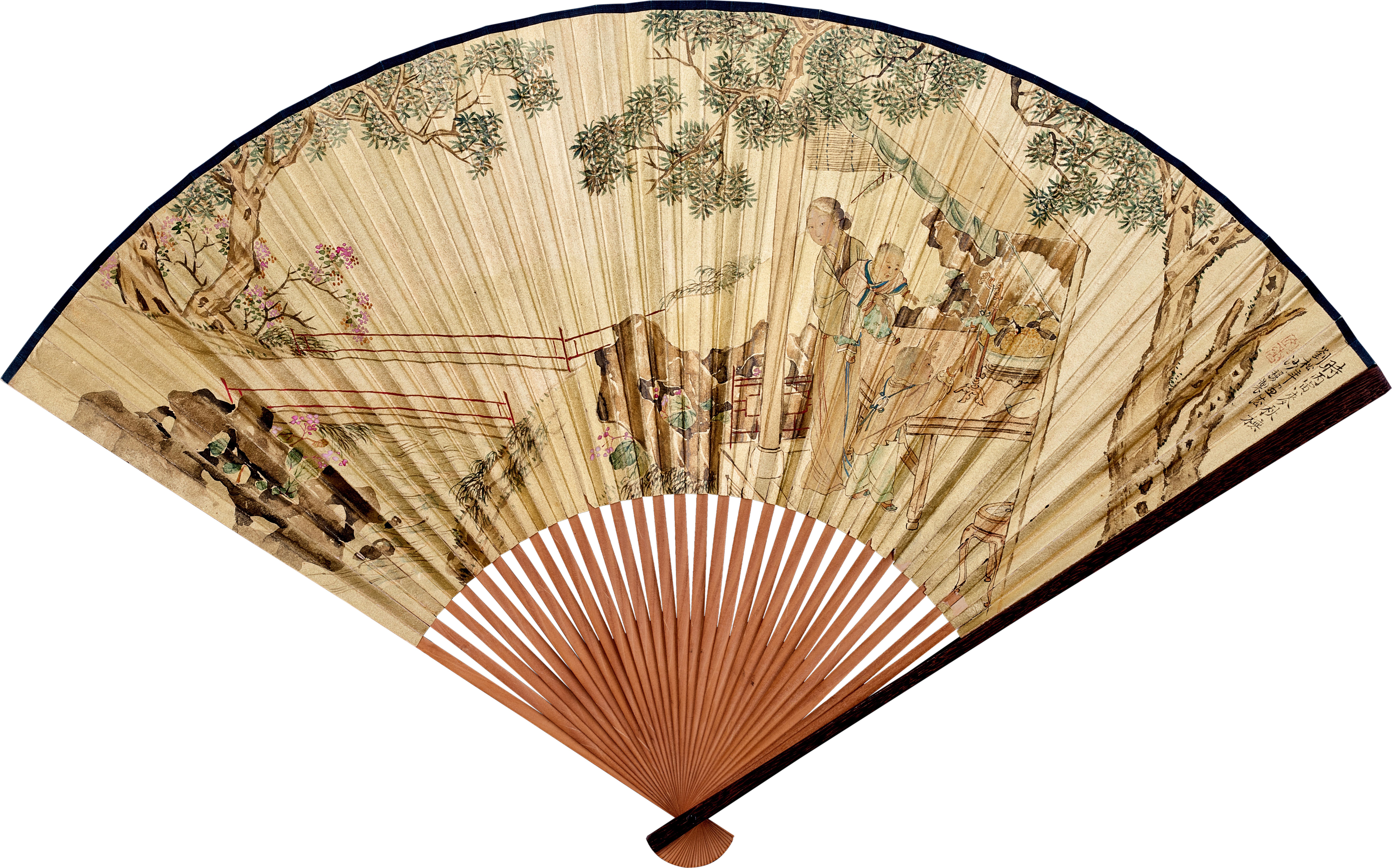 Sha Fu - Chrysanthemums; Children at Play